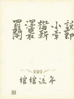 罗泽楷小说笔趣阁最新章节