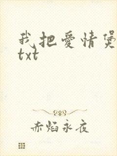我把爱情煲成汤txt封面