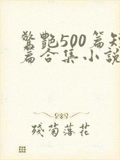 惊艳500篇短篇合集小说阅读免费封面