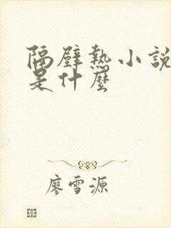 隔壁热小说讲的是什么