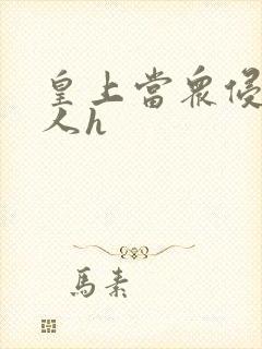 皇上当众侵犯美人h