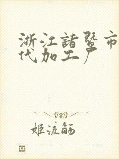 浙江诸暨市袜子代加工厂封面