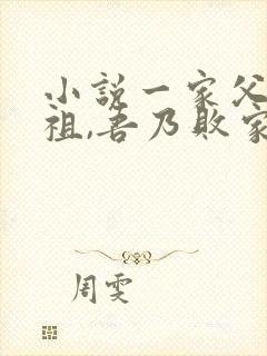 小说一家父汉高祖,吾乃败家子