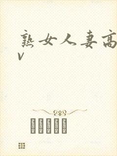 熟女人妻高清av