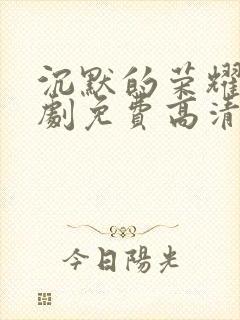 沉默的荣耀电视剧免费高清观看全集