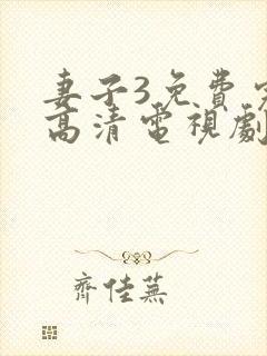 妻子3免费完整高清电视剧在线观看