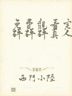 免费观看完整版砰砰砰真人版电视剧