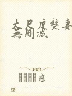 大尺度双妻艳史无删减