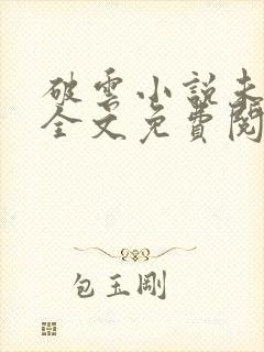 破云小说未删版全文免费阅读