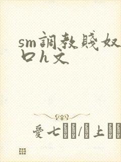 sm调教贱奴重口h文封面