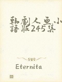 韩剧人鱼小姐国语版245集