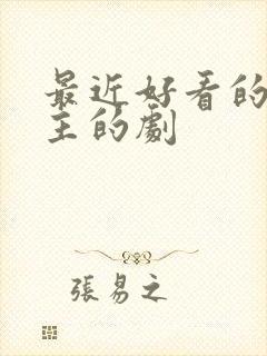 最近好看的双男主的剧