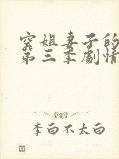 空姐妻子的秘密第三季剧情介绍