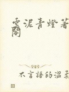 云泥青灯著笔趣阁