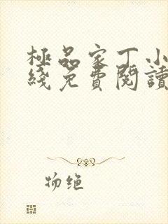 极品家丁小说在线免费阅读