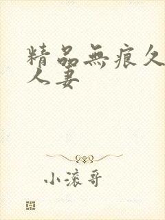 精品无痕久久久人妻