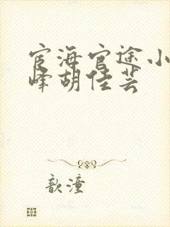 宦海官途小说秦峰胡佳芸封面