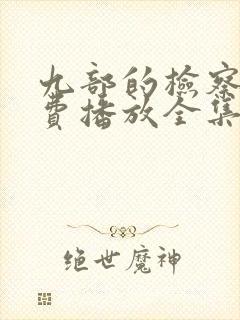 九部的检察官免费播放全集