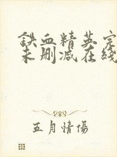 铁血精英完整版未删减在线免费观看