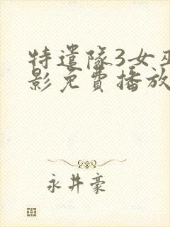 特遣队3女巫电影免费播放封面