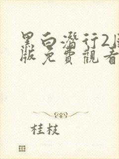 黑白潜行2国语版免费观看