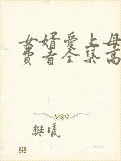 女婿爱上母娘免费看全集高清版