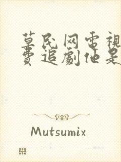 草民网电视剧免费追剧他是谁