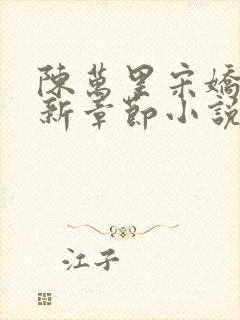 陈万里宋娇娇最新章节小说封面