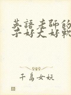 英语老师的小兔子好大好软水