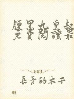 腹黑九皇叔全文免费阅读最新封面