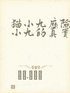 猫小九历险记猫小九的真实身份