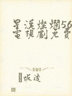 星汉灿烂56集电视剧免费看全集