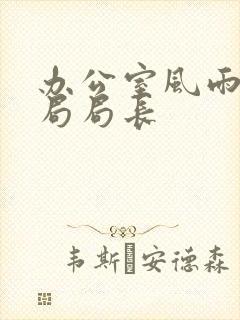 办公室风雨教育局局长封面