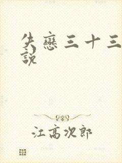 失恋三十三天小说