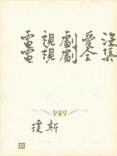 电视剧爱没有错电视剧全集免费观看