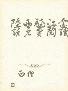 陆西骁江念知小说免费阅读最新章节