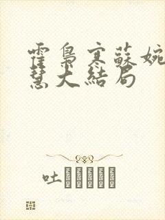 霍枭寒苏婉苏晓慧大结局