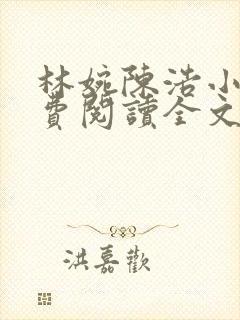 林婉陈浩小说免费阅读全文最新章节