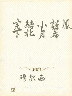 完结小说凤逆天下北月篇封面