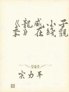 《龙威小子第2季》在线观看完整免费观看封面