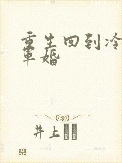 重生回到冷战前军婚