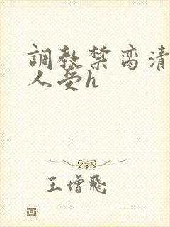 调教禁脔清冷美人受h