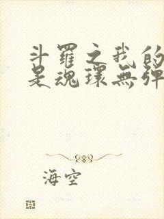 斗罗之我的武魂是魂环无弹窗