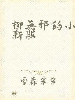 柳无邪的小说最新版