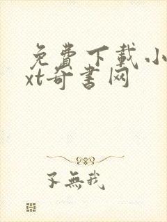 免费下载小说txt奇书网