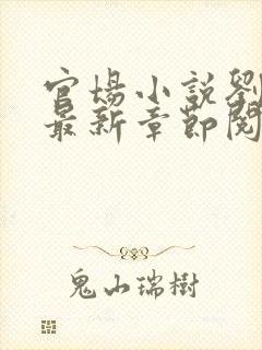 官场小说刘志中最新章节阅读全文