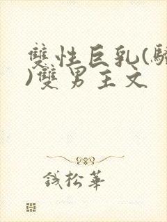 双性巨乳(骚受)双男主文