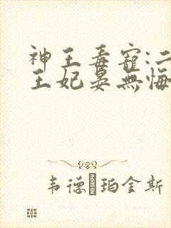 神王毒宠:二嫁王妃晏无悔凤九霄