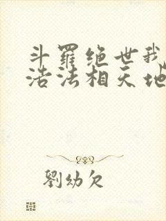 斗罗绝世我霍雨浩法相天地笔趣阁