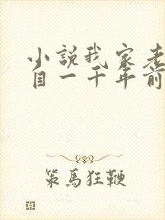 小说我家老婆来自一千年前全文免费阅读